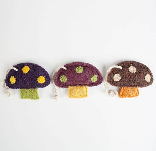 Loofah Veggie & Animal Design Scrubber (choose design)