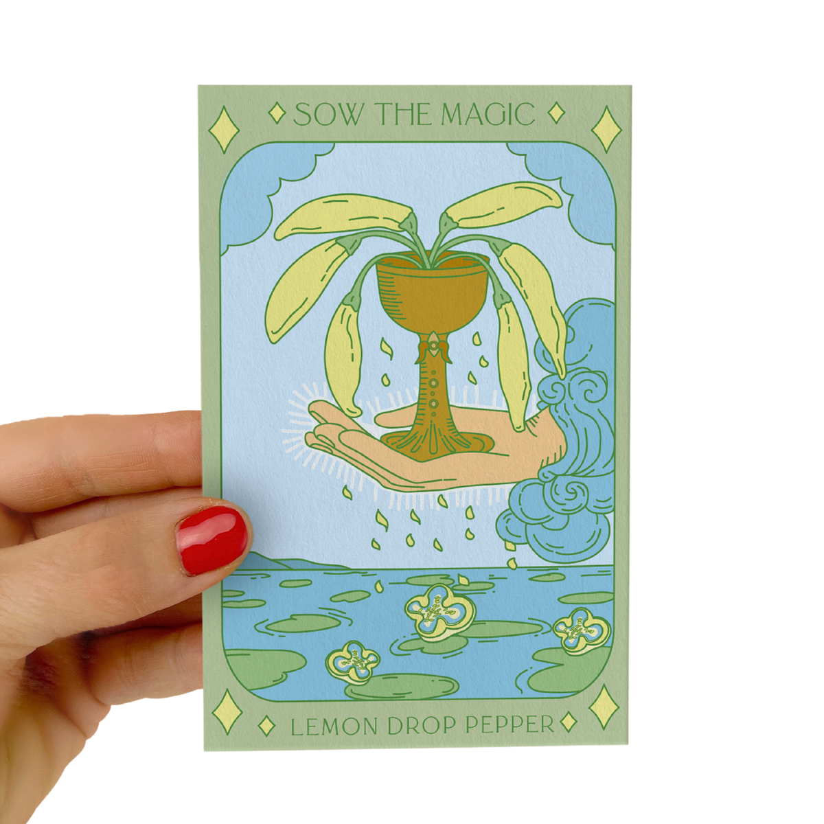 Lemon Drop Pepper Tarot Garden