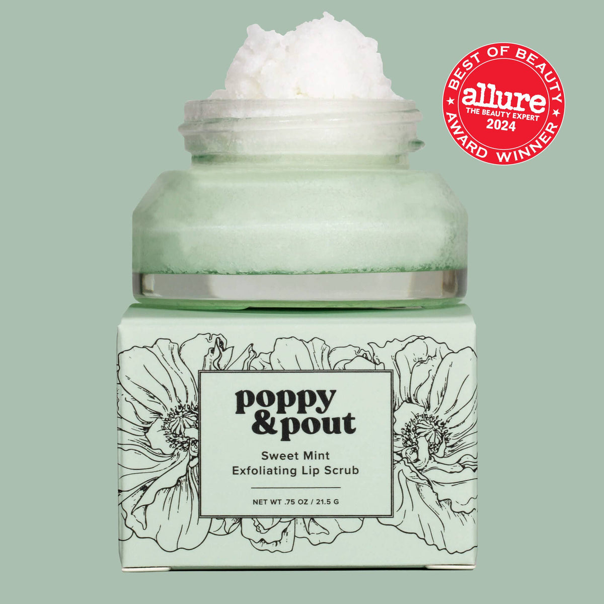 Poppy & Pout Lib Scrub