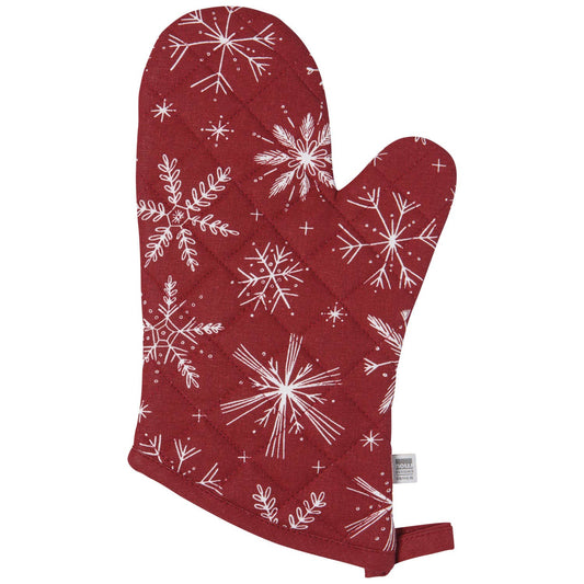 Snowflake Classic Christmas Mitt
