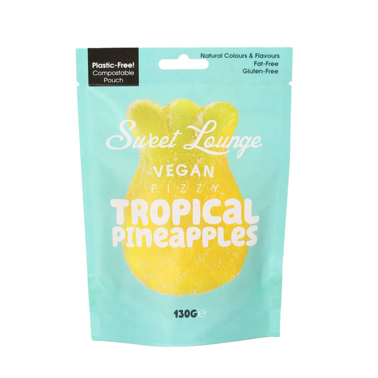 Vegan Fizzy Tropical Pineapples