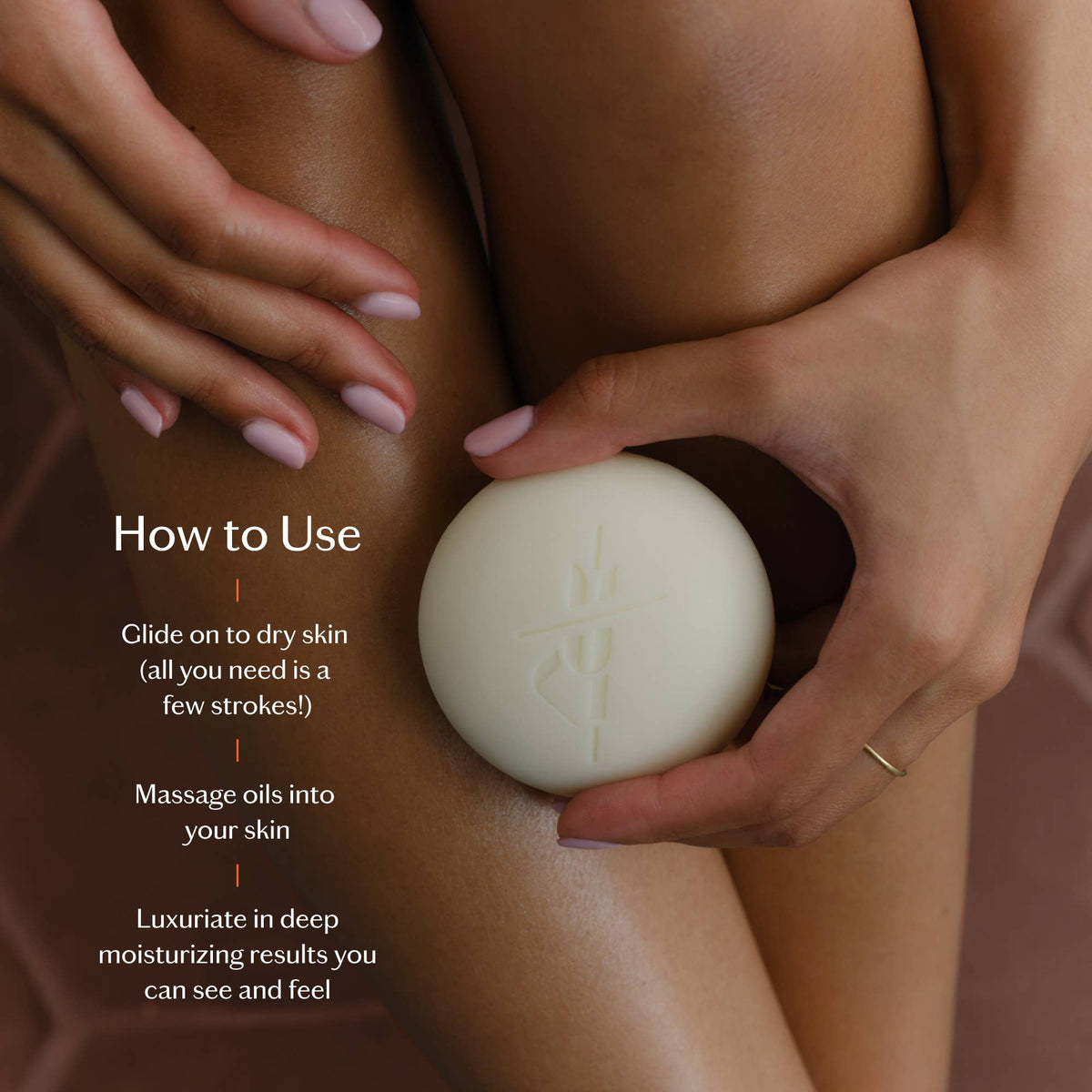 Oud & Tuberose Body Stone Lotion Bar
