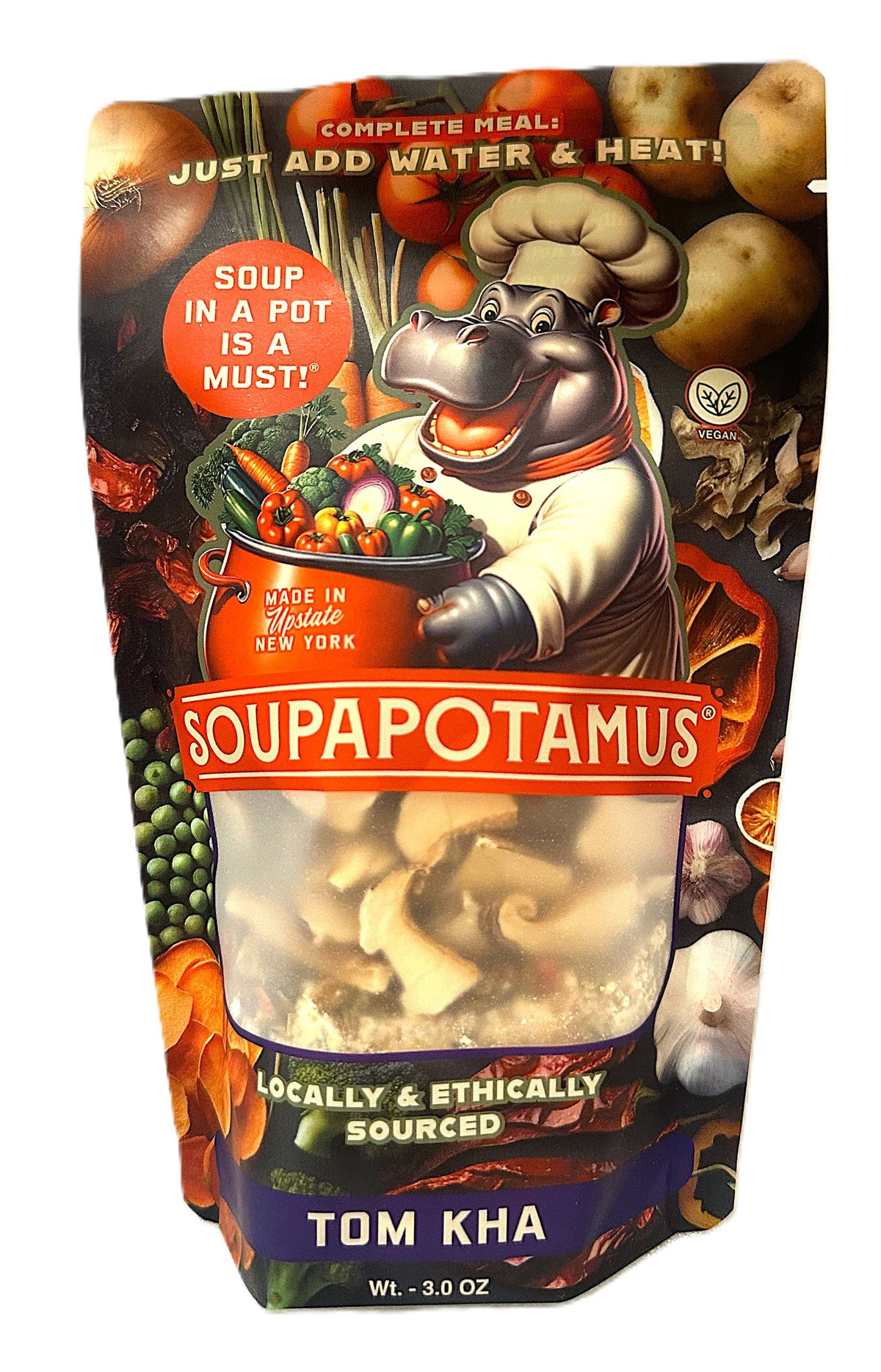 SoupaPOTamus Tom Kha Shelf-Stable Dry Soup