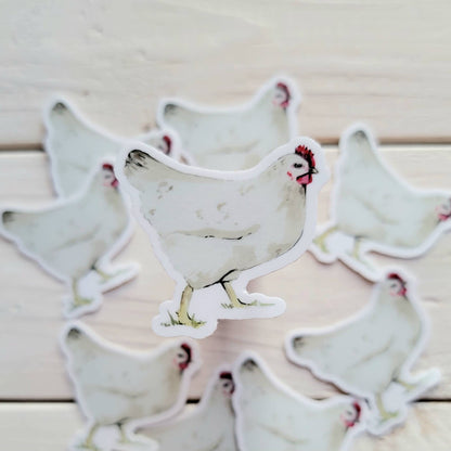 Chicken Vinyl Sticker