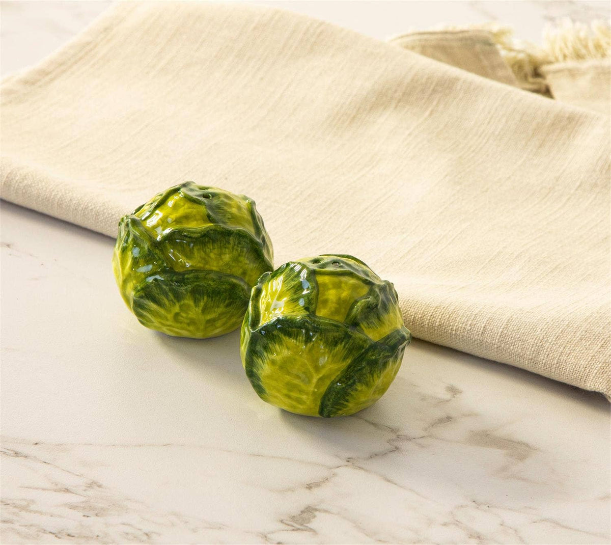 Cabbage Salt And Pepper Shakers