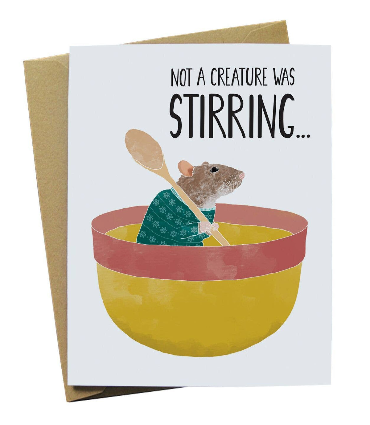 Holiday Mouse Card
