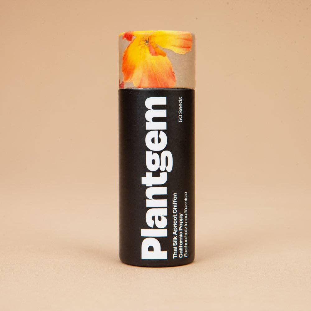 Thai Silk Apricot Chiffon California Poppy - 100 Seeds