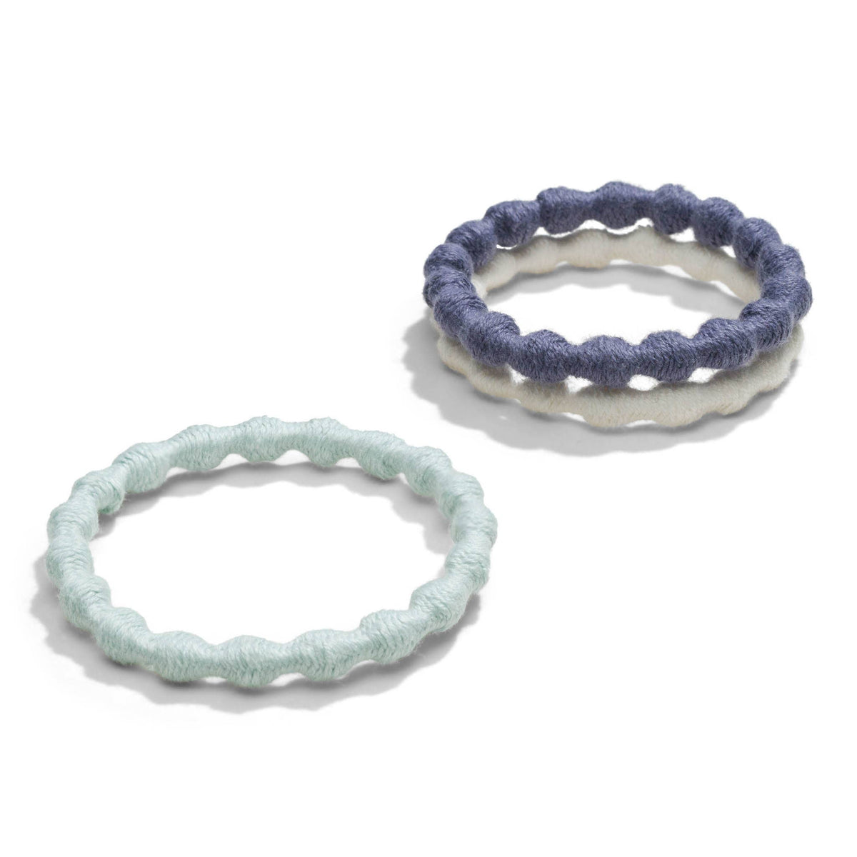 Damage Free Pearl Hair Ties - Organic, Creaseless, Fairtrade