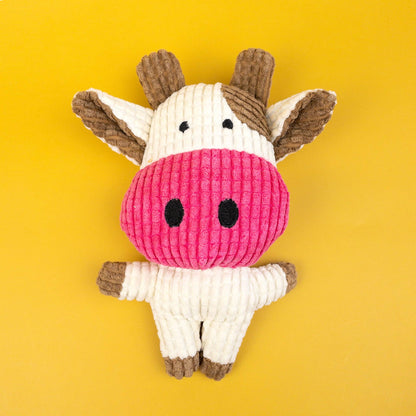 Cow Small Plush Dog Toy