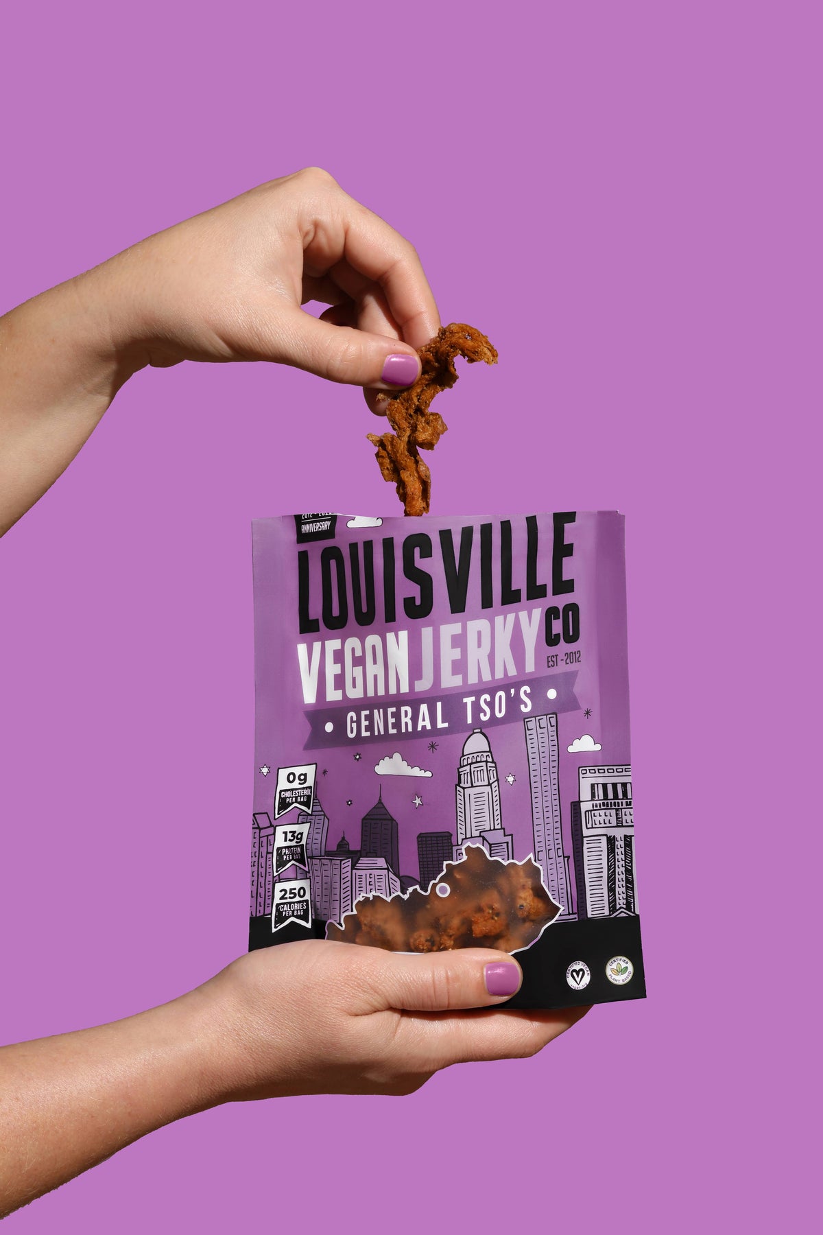 Vegan General Tso's Jerky