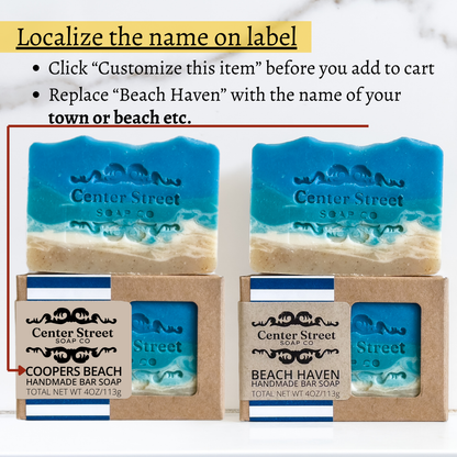 Beach Haven Summer Handmade Soap Bar