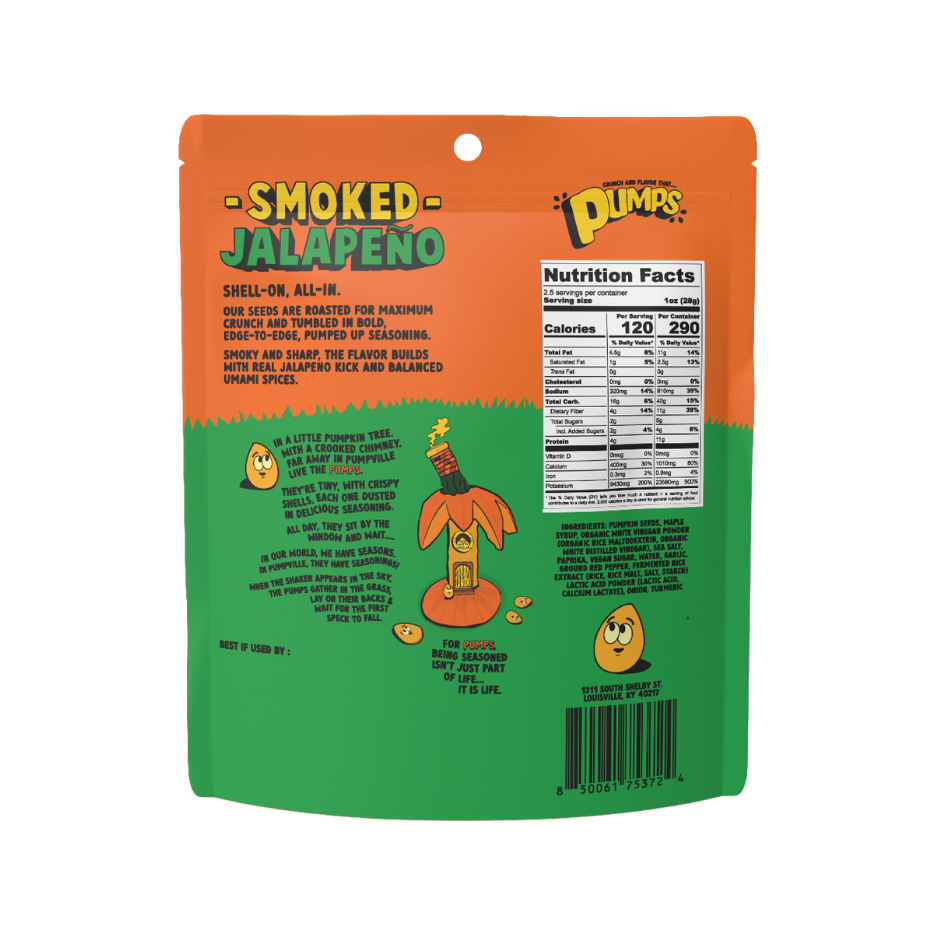 Smoked Jalapeño Roasted Pumpkin Seeds