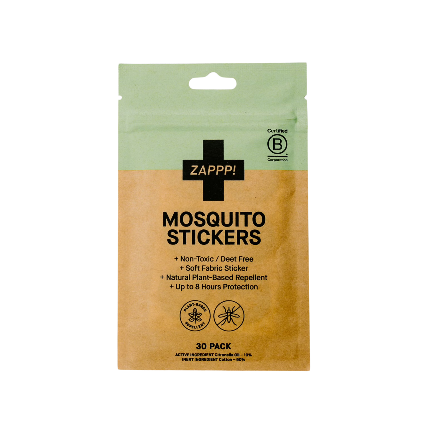 ZAPPP! Mosquito Stickers