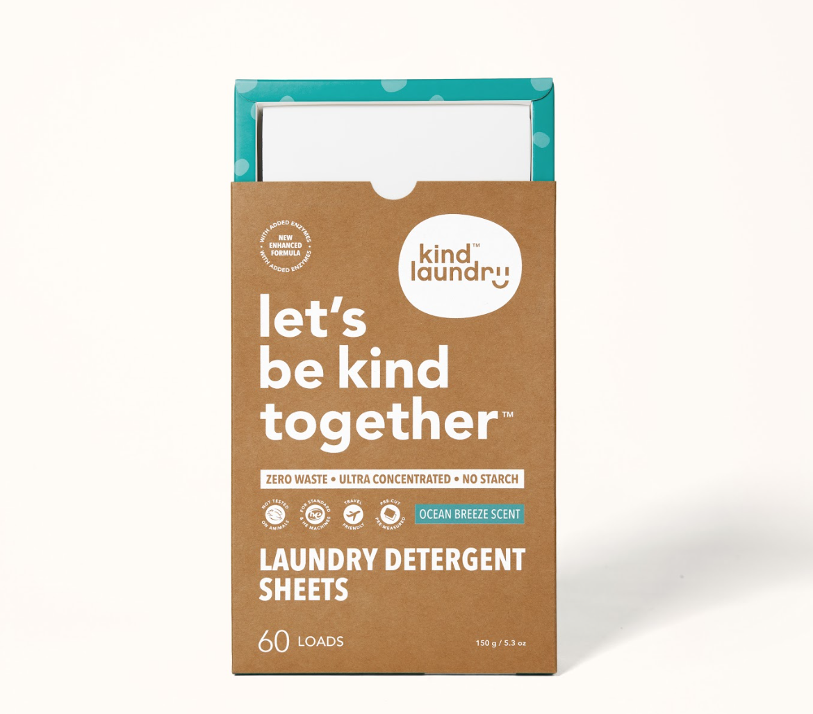 Zero Waste Laundry Detergent Sheets