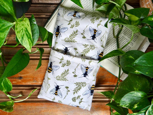 Comfort Pack Heating Pad, Natural Bees