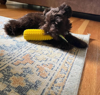 Corn-Shaped Dental Chew Dog Toy