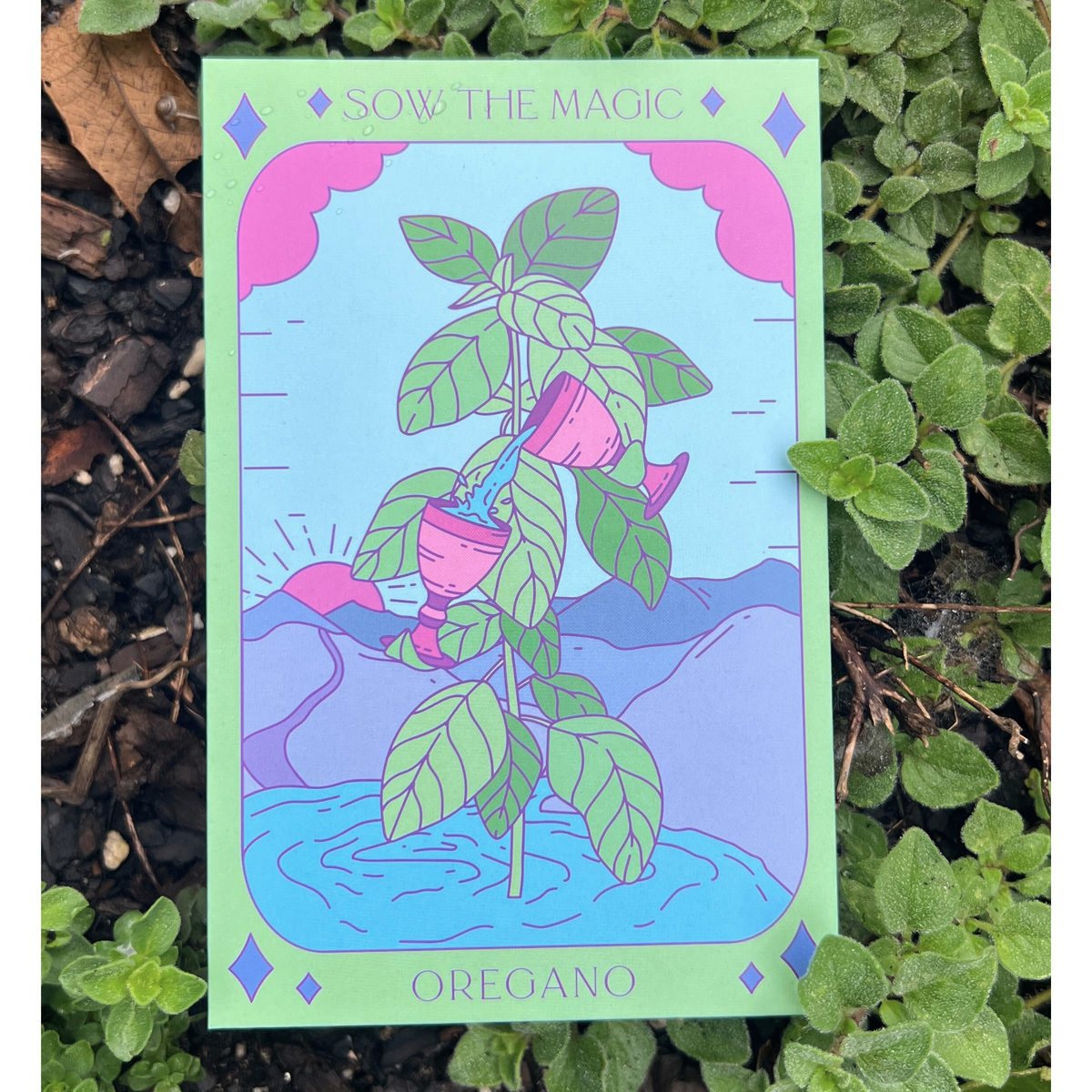 Oregano Tarot Garden