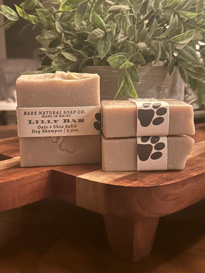 Plant-Based, Plastic-Free Dog Shampoo Bar