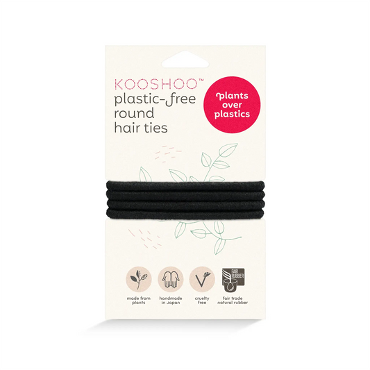 Plastic-free Hair Ties