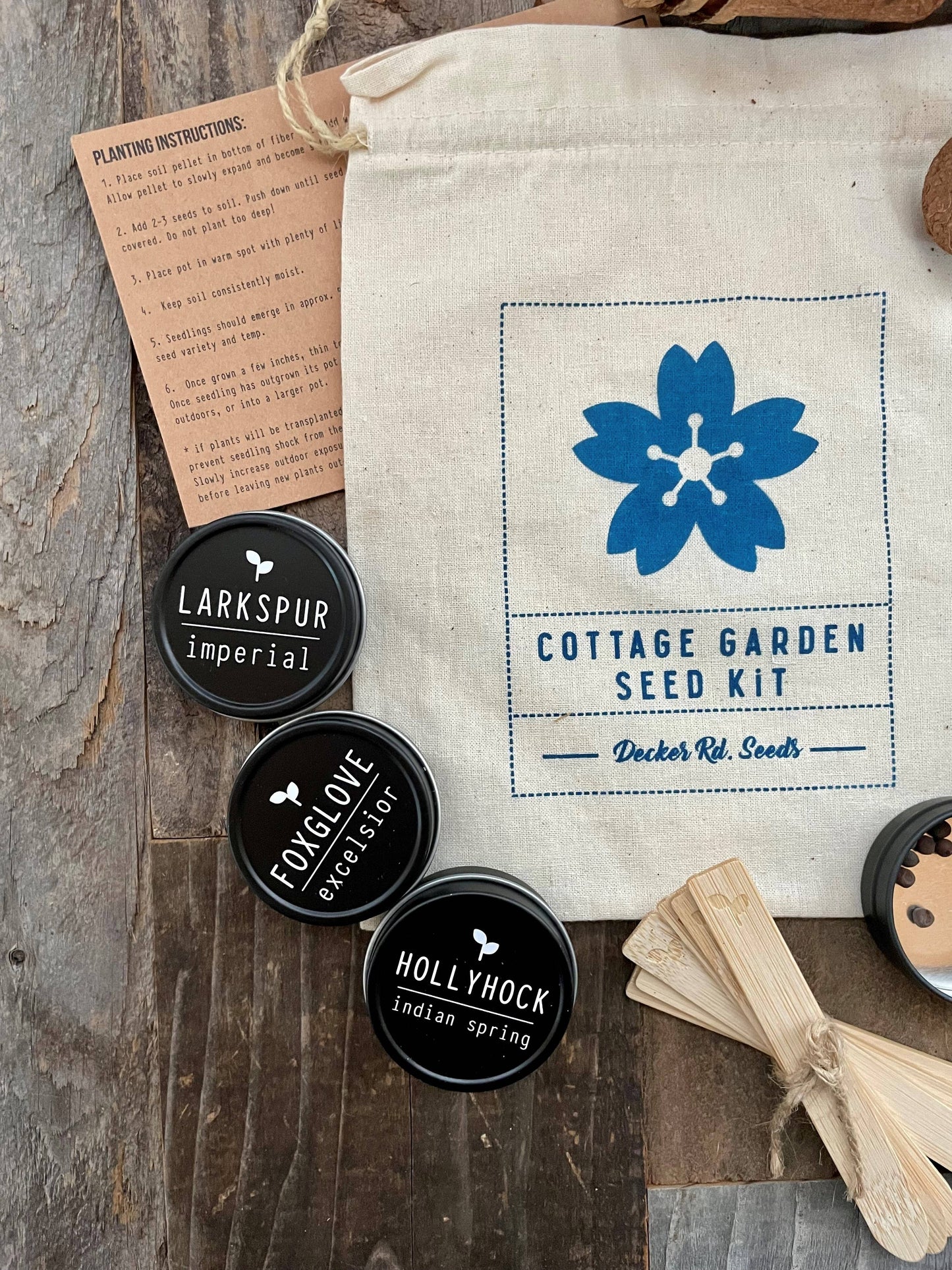 Cottage Garden Plant Seeds Starter Kit