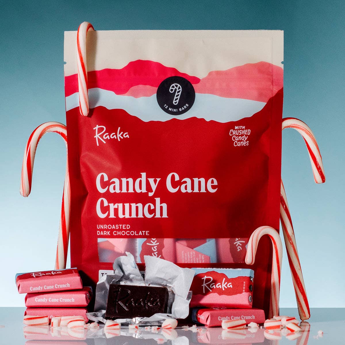 Candy Cane Crunch Minis Bag