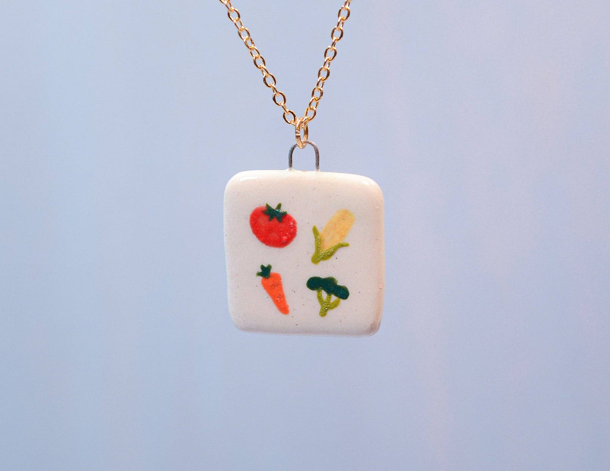 Veggie Garden Charm Necklace