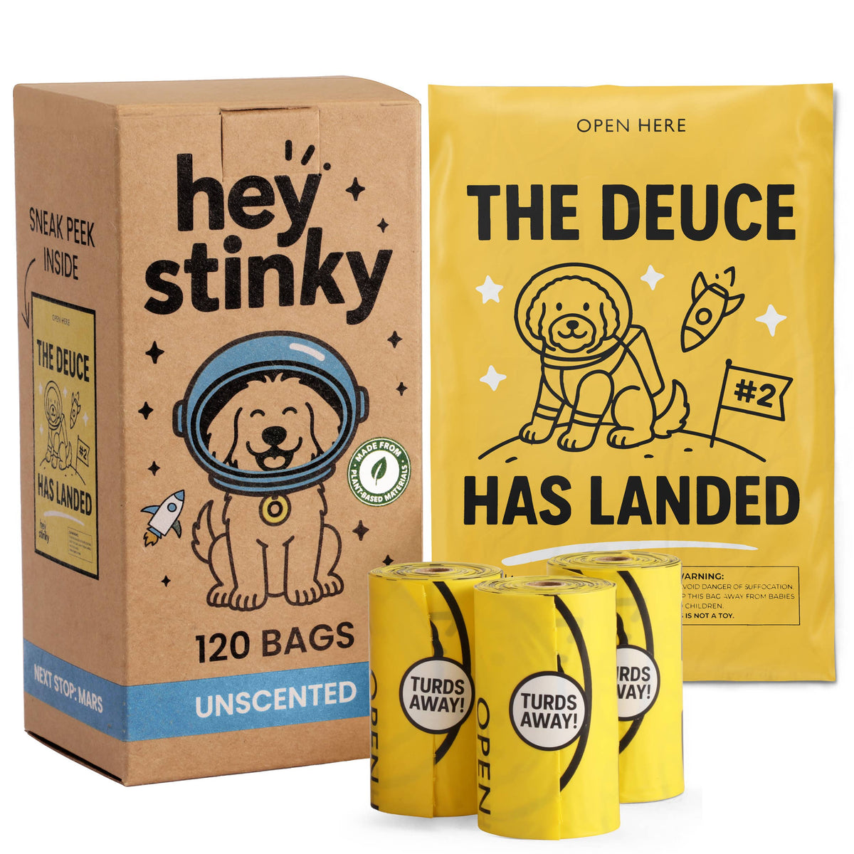 Deuce Has Landed Dog Poop Bags