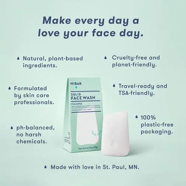 HiBAR Cleanse Face Wash