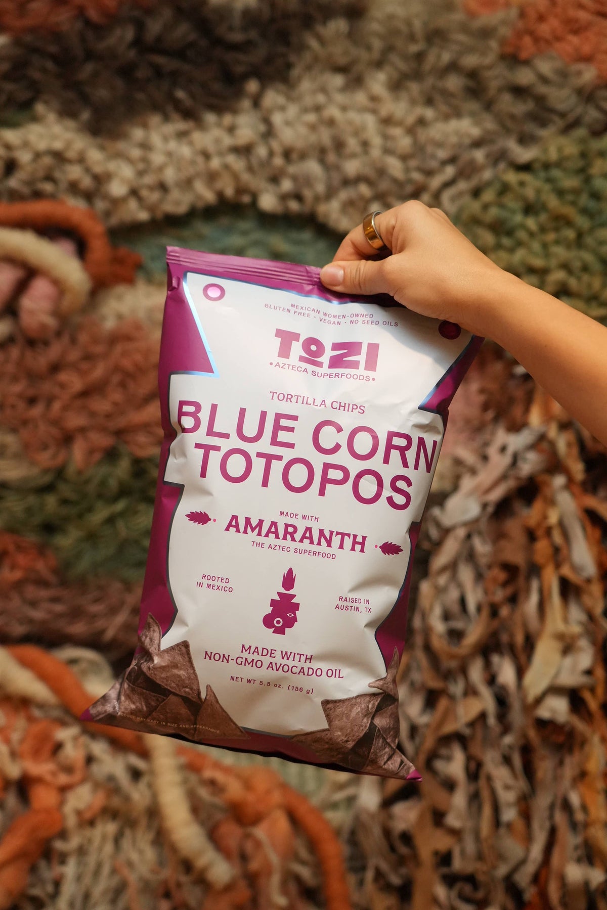 Tozi Blue Corn & Amaranth Totopos