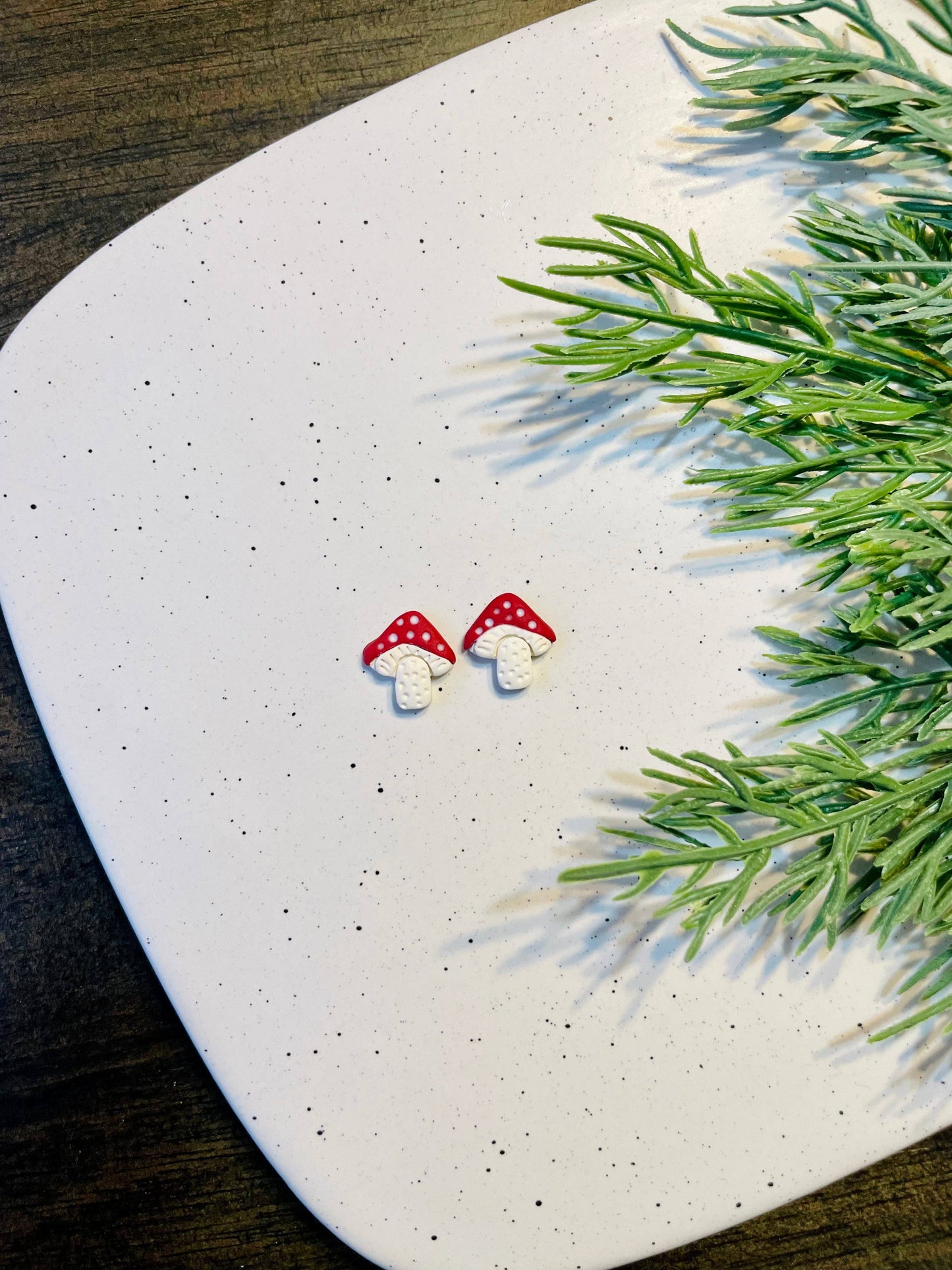 Mushroom Earrings