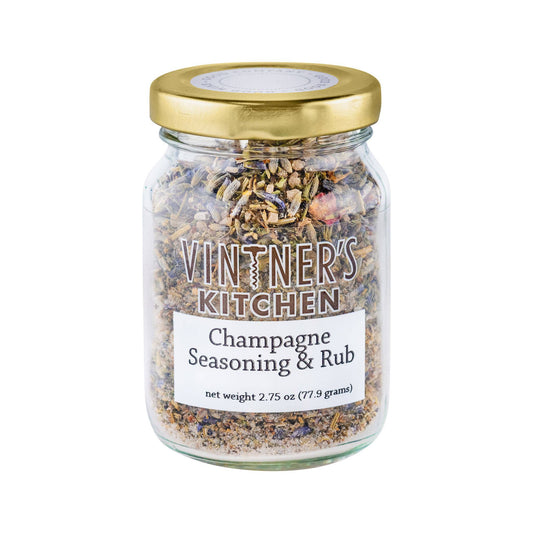 Champagne Wine Rub Jar