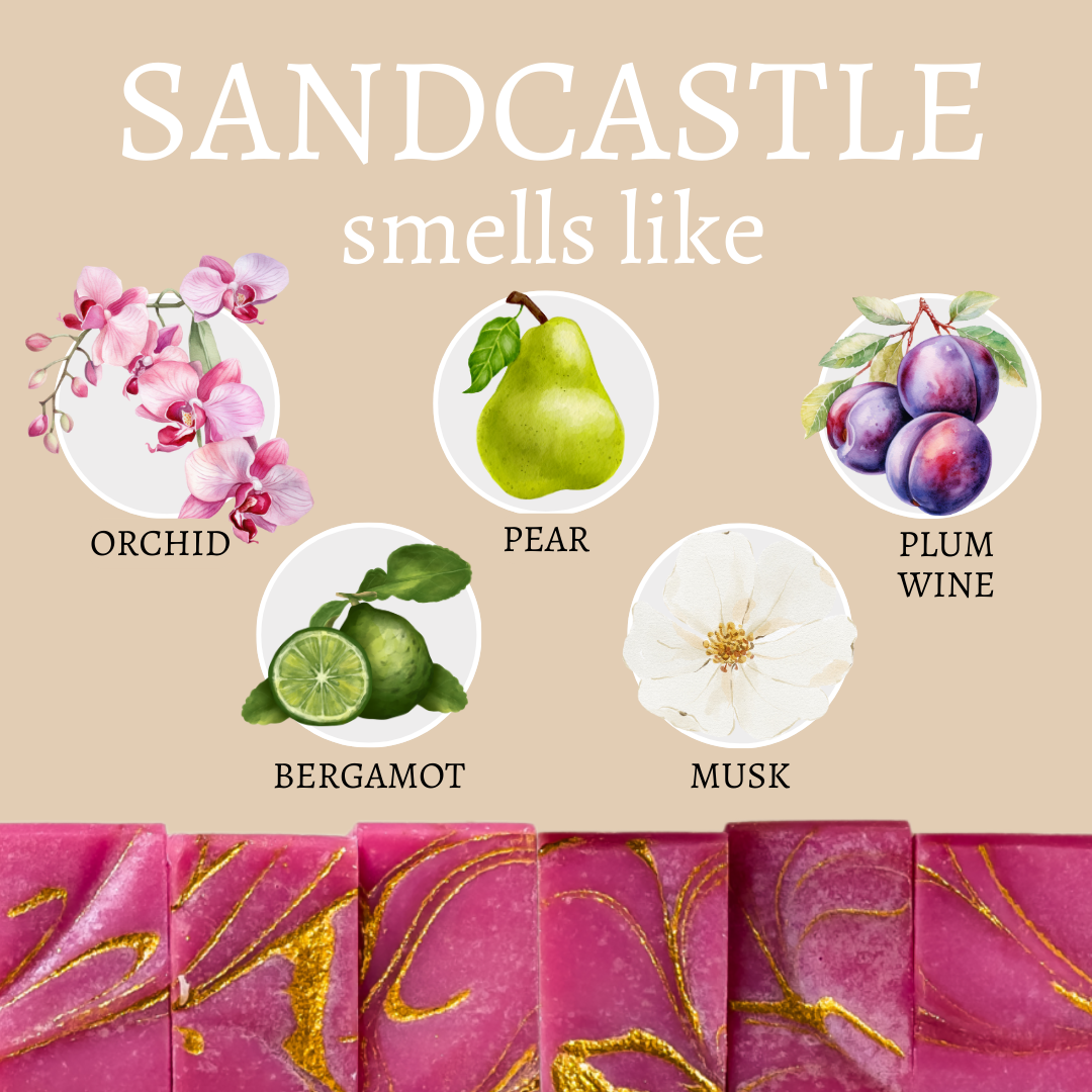 Sandcastle Summer Handmade Bar Soap