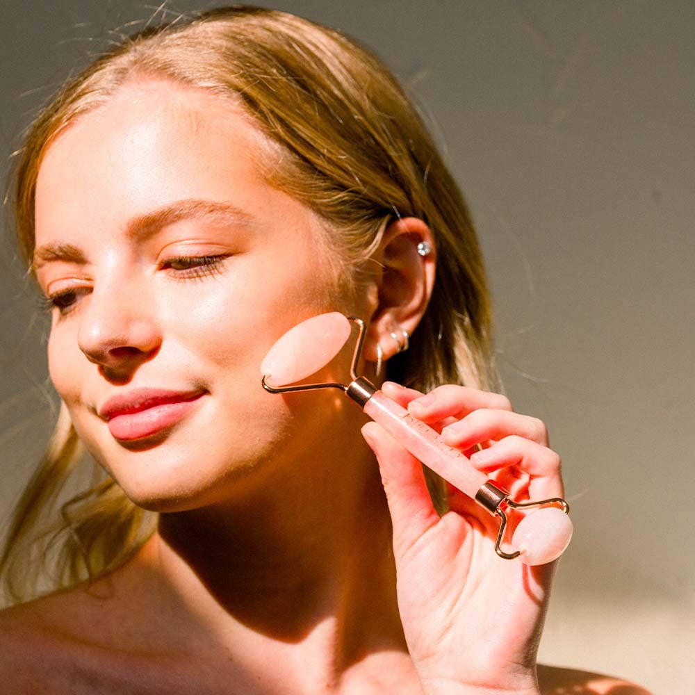 Rose Quartz Face Roller