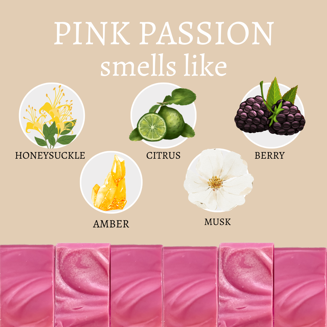 Pink Passion Handmade Bar Soap