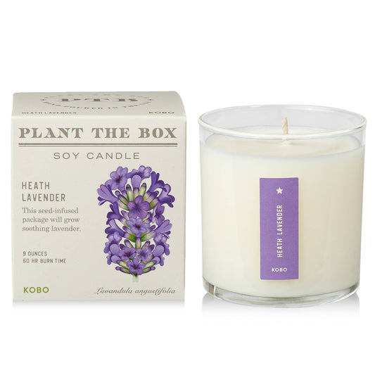 Plant the Box Candle, Heath Lavender