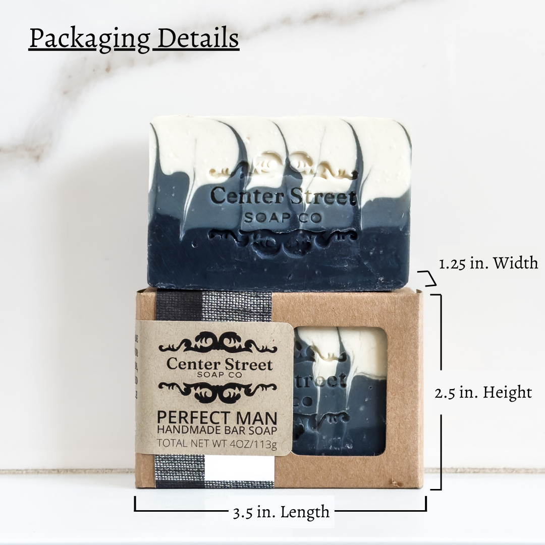 Perfect Man Vegan Handmade Soap Bar For Men