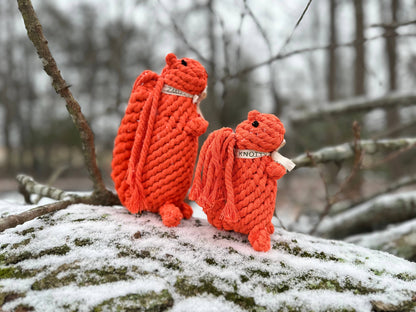 Sustainable Rope Animal Dog Chew Toys