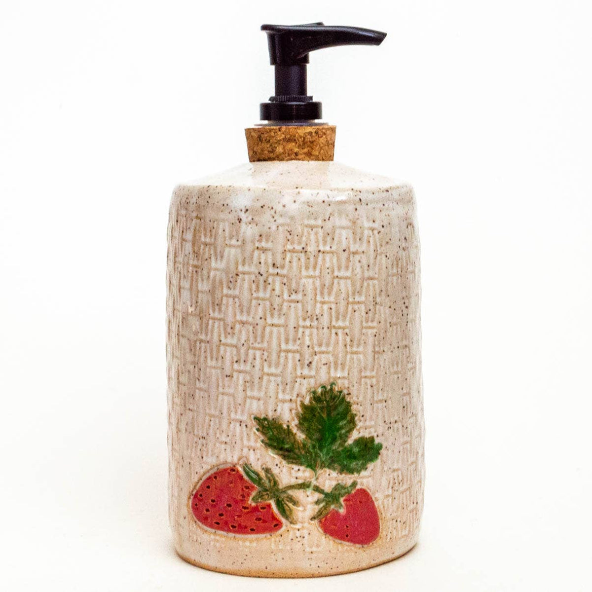 Strawberry Pattern Handmade Dispenser