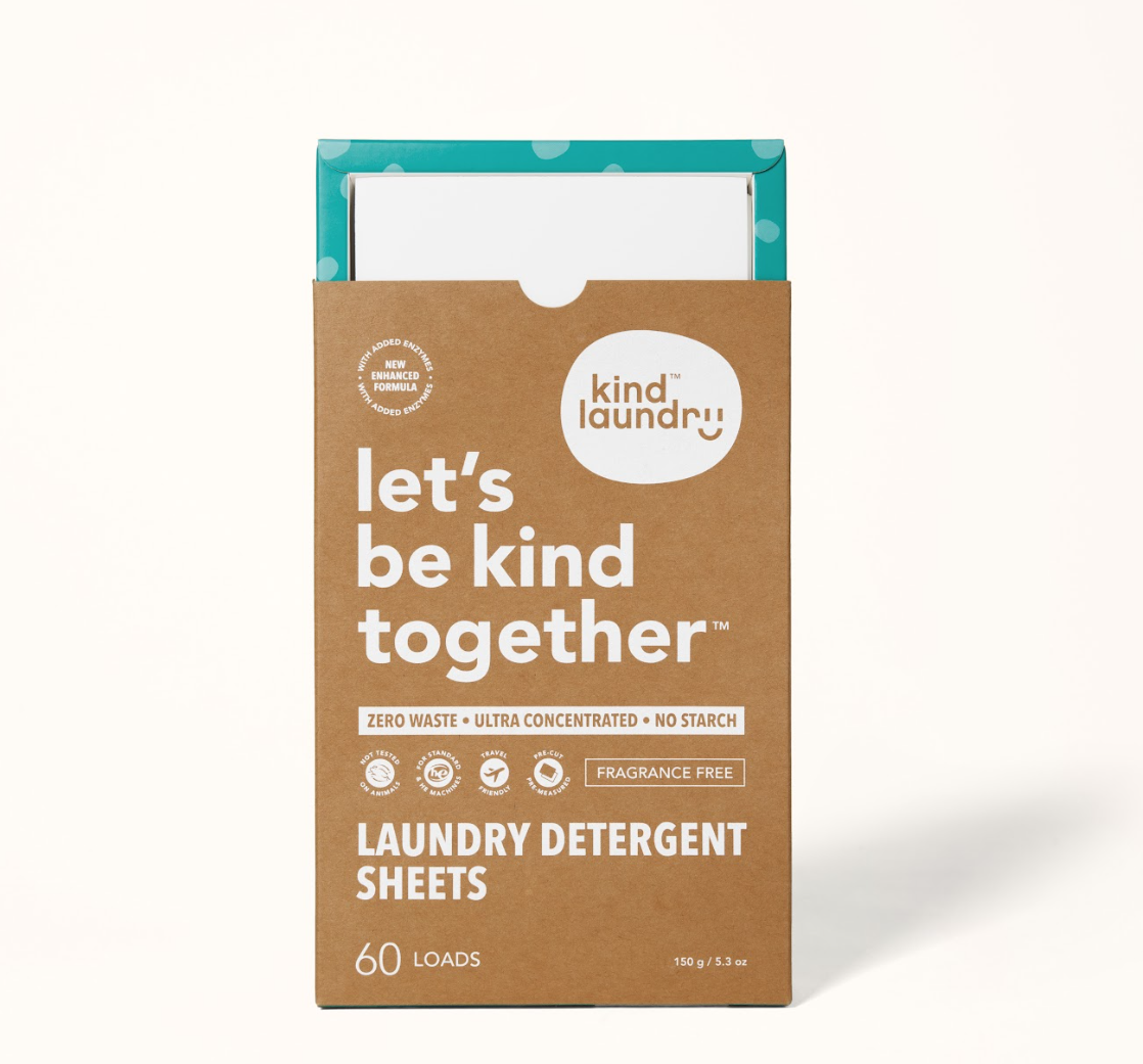 Zero Waste Laundry Detergent Sheets