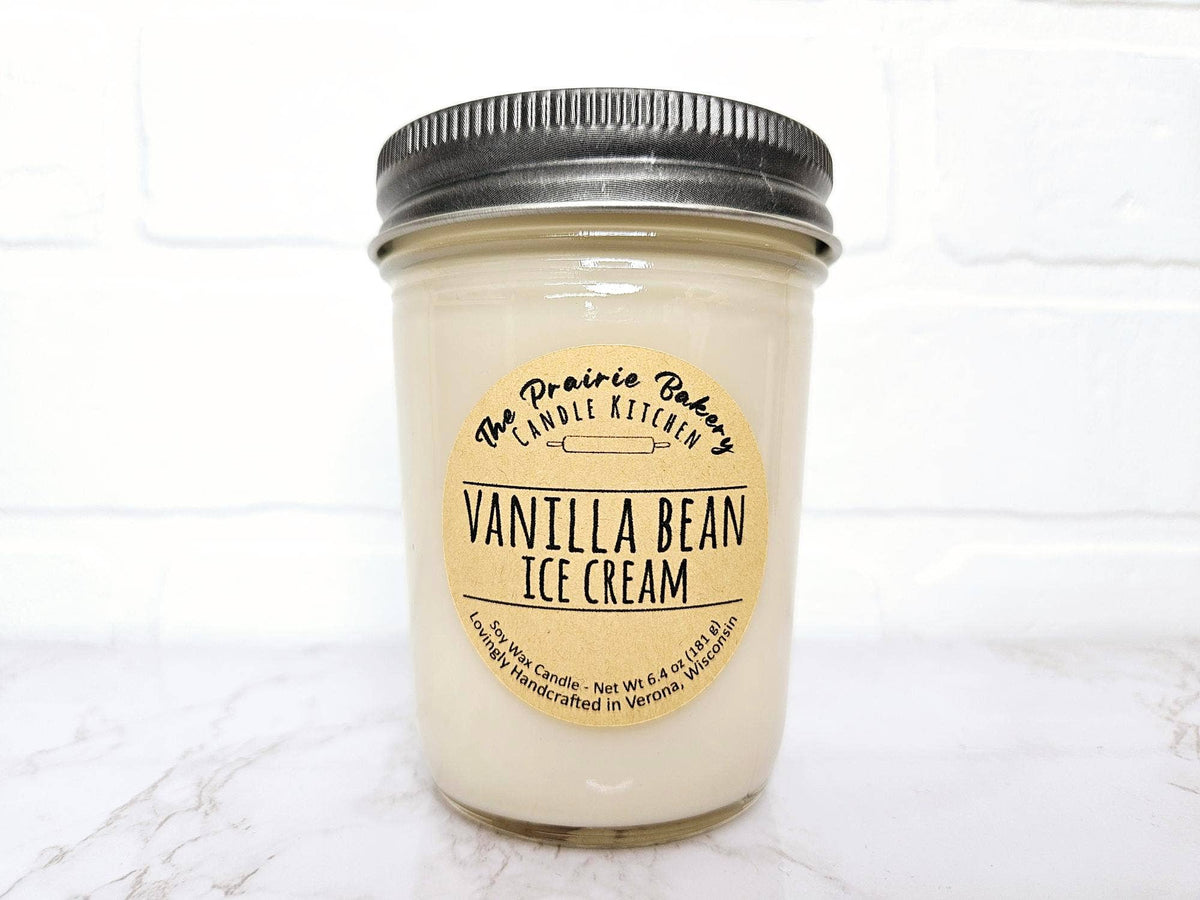 Vanilla Bean Ice Cream Soy Wax Candle