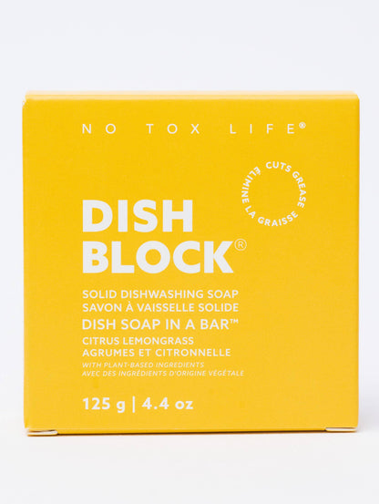 Solid Dish Soap Bar - Citrus Lemongrass