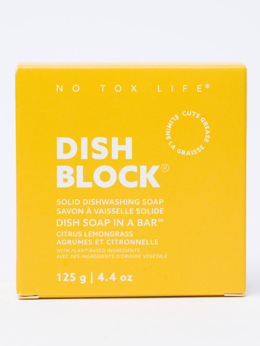 Solid Dish Soap Bar - Citrus Lemongrass