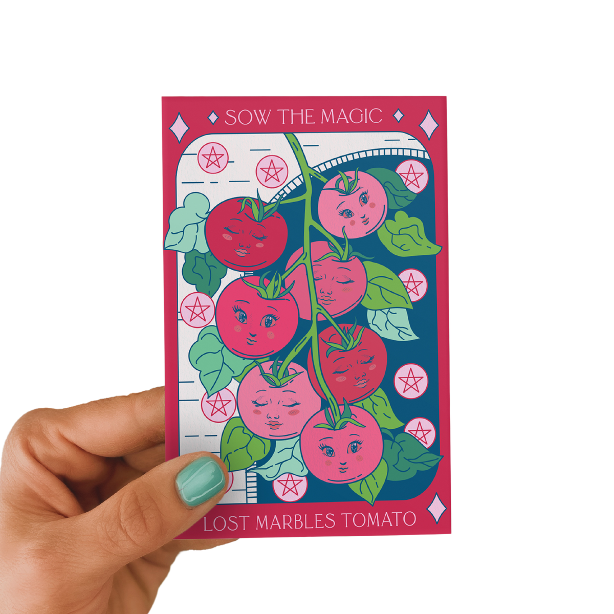 Lost Marbles Tomato Tarot Garden