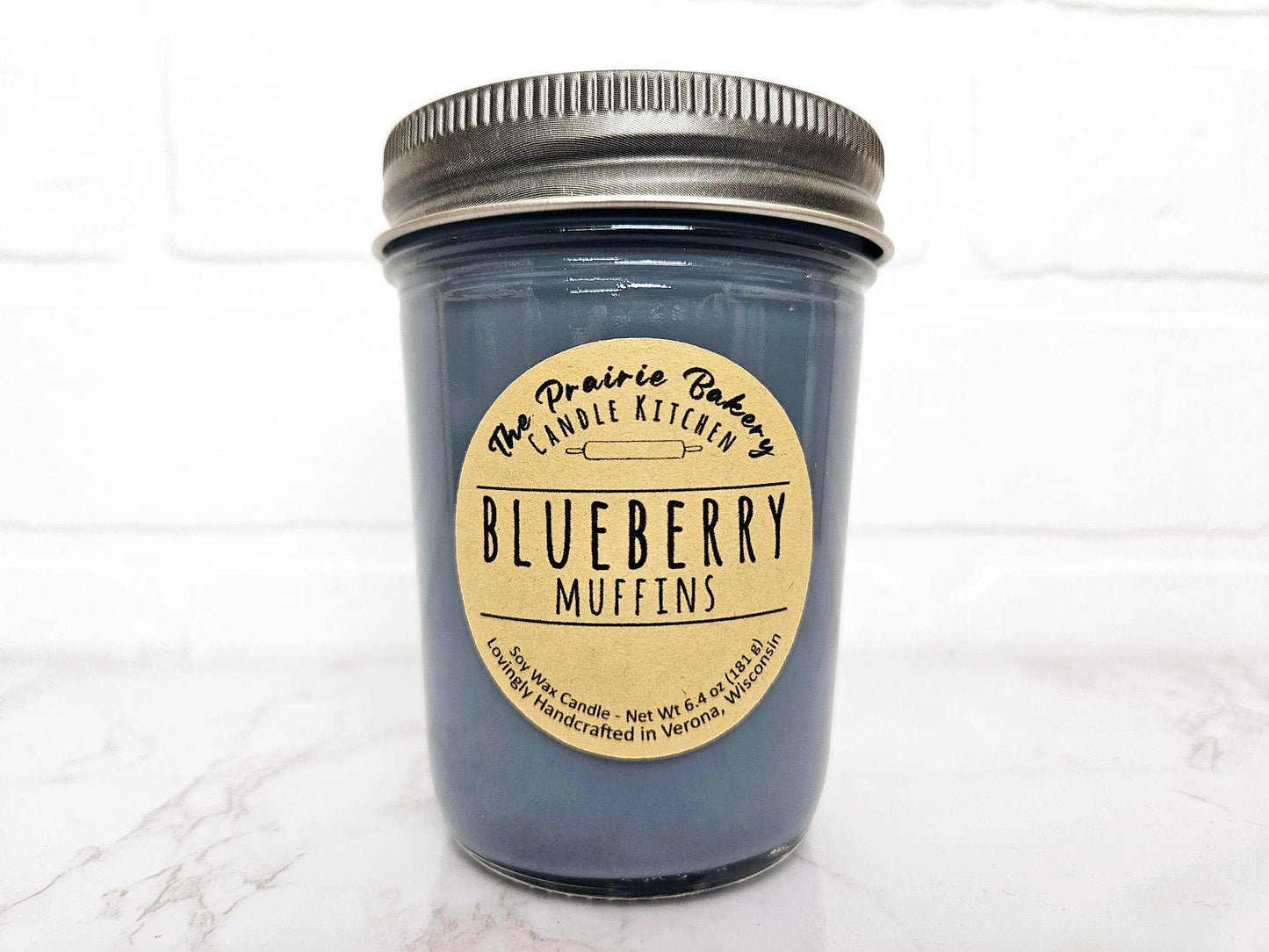 Blueberry Muffins Scented Soy Wax Candle
