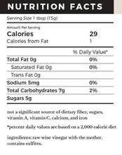 Saffi Saana White Balsamic Vinegar - 750ml wine bottle