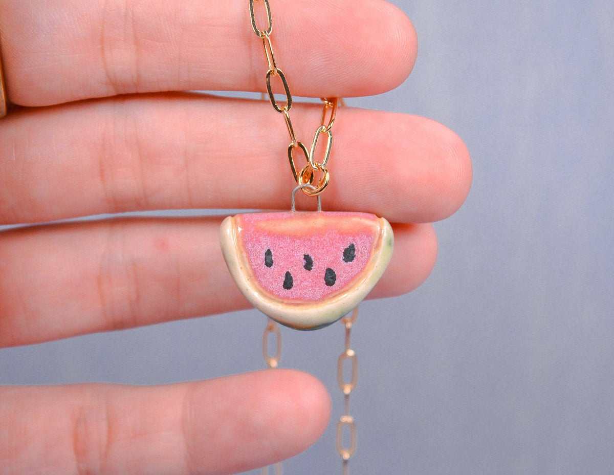 Watermelon Charm Necklace