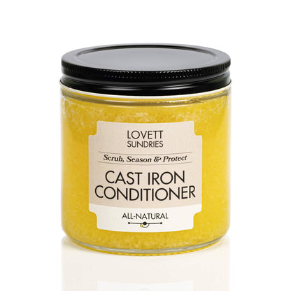 Cast Iron Conditioner Scrub & Seasoning