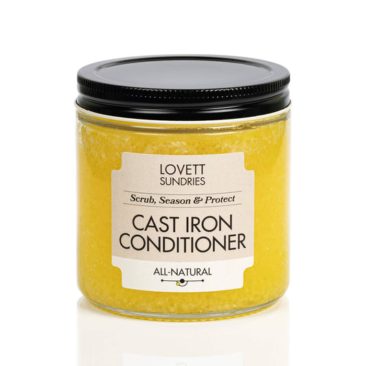 Cast Iron Conditioner Scrub & Seasoning