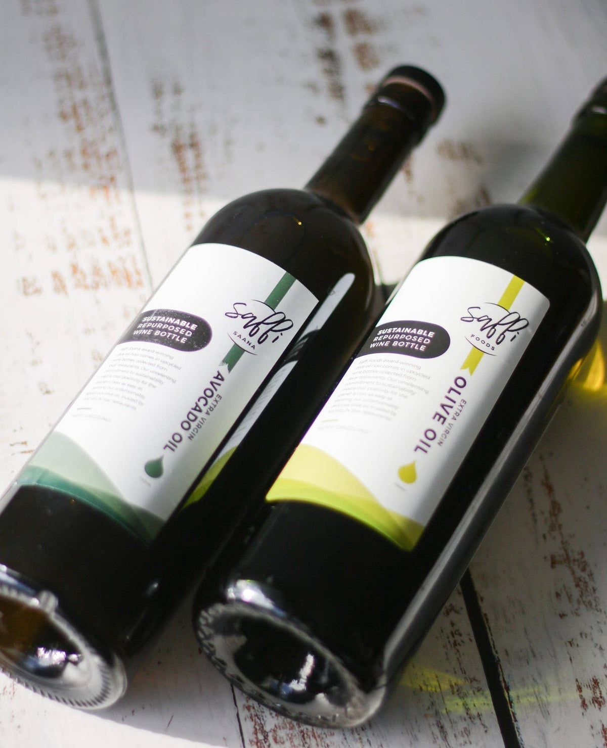 Saffi Saana Extra Virgin Avocado Oil - 750ml wine bottle