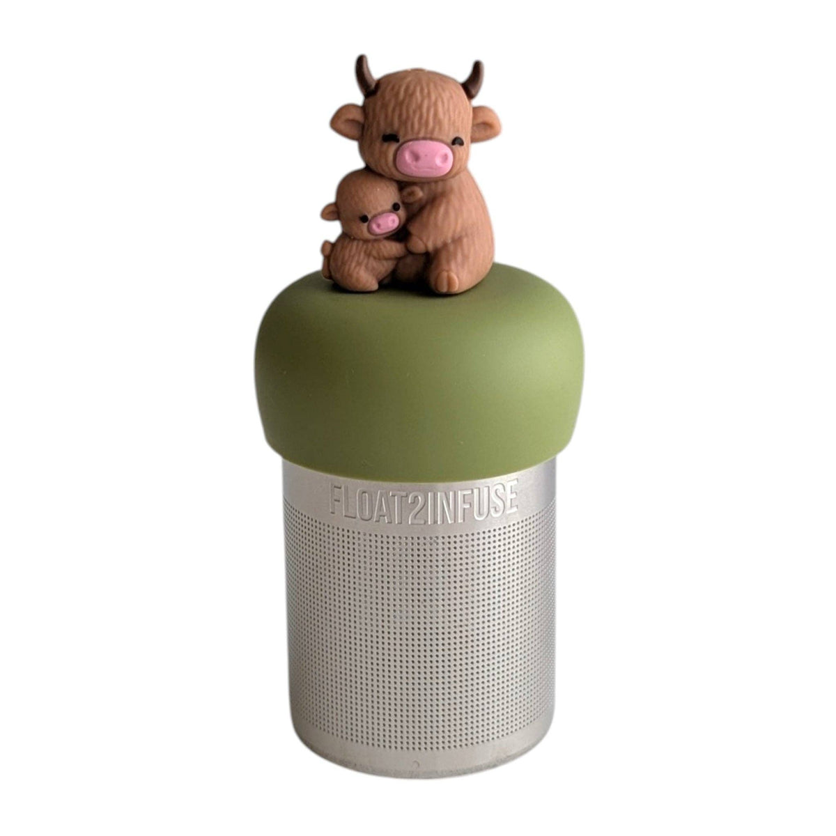 Plastic Free Floating Tea Steeper (choose design)